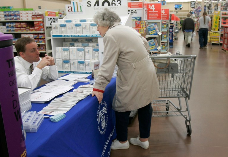 According to a new analysis, the average monthly premium for enrollees in Medicare Part D prescription drug plans would increase to $42.17, up from $38.57. (AP Photo/Danny Johnston)