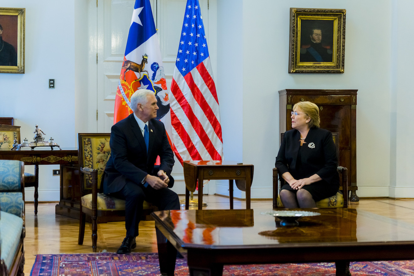 Pence Cuts Latin American Trip Short for National Security Council Meeting