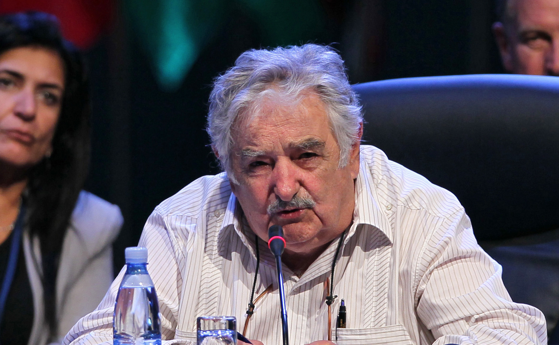 Uruguay president rails against the business suit