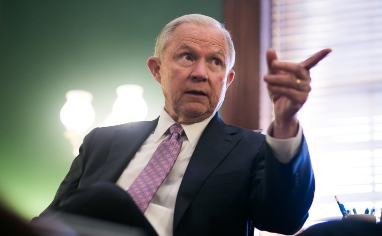 It's not like Attorney General Jeff Sessions hasn't already thought about recusal. (Graeme Jennings/Washington Examiner)