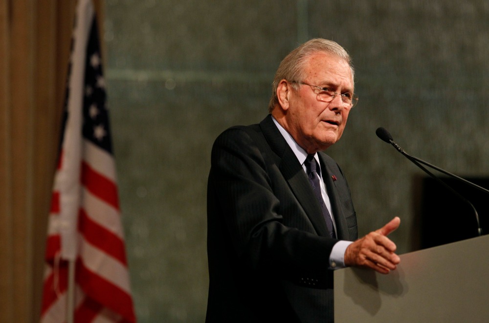 Donald Rumsfeld, youngest and oldest US defense secretary, dies at 88