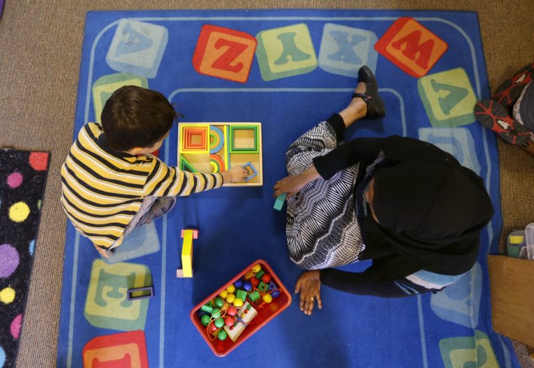 The largest teachers' union in Florida actually supports school vouchers -- provided they stop at age 5. (AP Photo/Ted S. Warren)