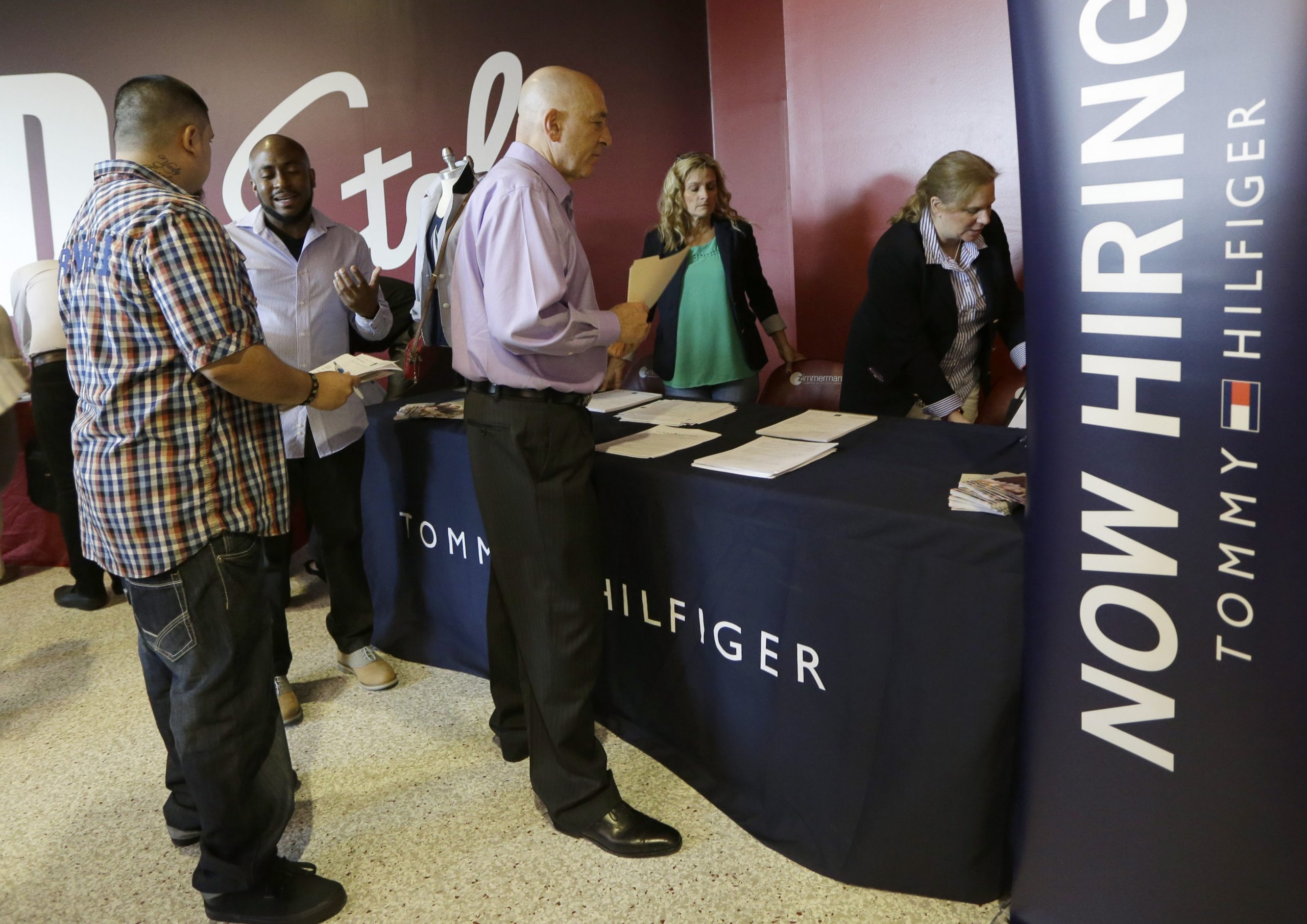 Average of jobless claims falls to four-decade low