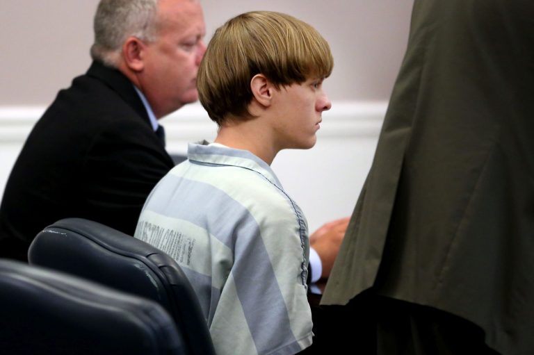 The trial for Dylann Roof has been scheduled to start Nov. 7. (Grace Beahm/The Post and Courier via AP, Pool)
