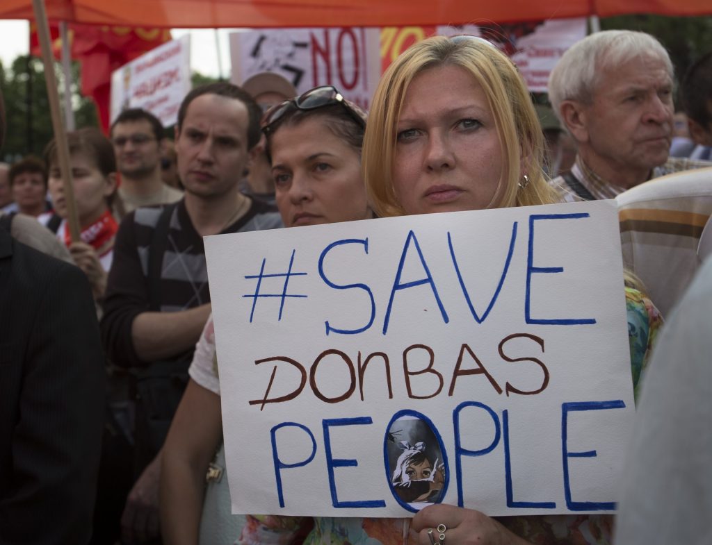 Ukraine claims winning ground in rebellious east