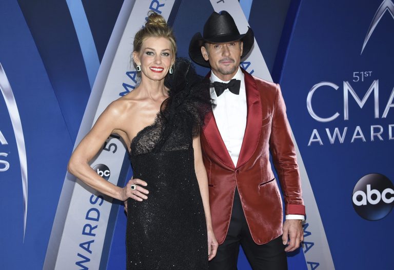Faith Hill and Tim McGraw said they knew many people attending the country music concert in Las Vegas where the gunman opened fire. (Photo by Evan Agostini/Invision/AP)