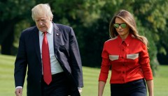 First lady Melania Trump will accompany her husband to Florida on Thursday