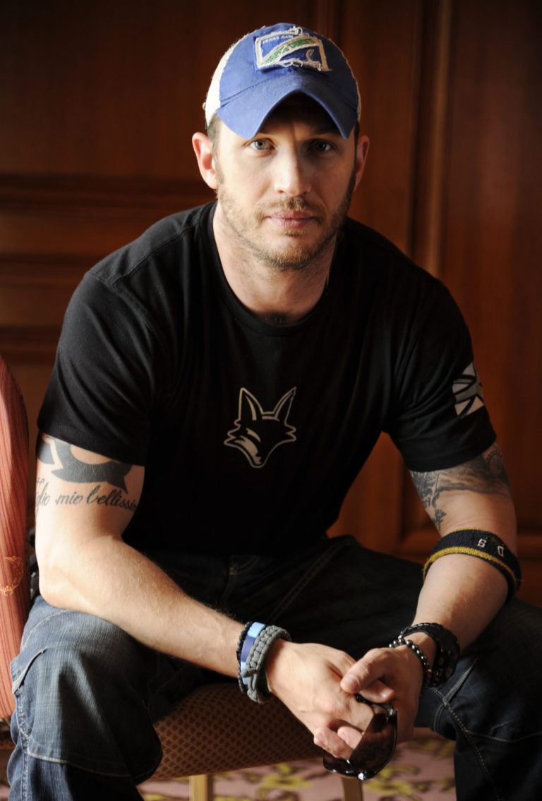 Actor Tom Hardy, a cast member in the film 
