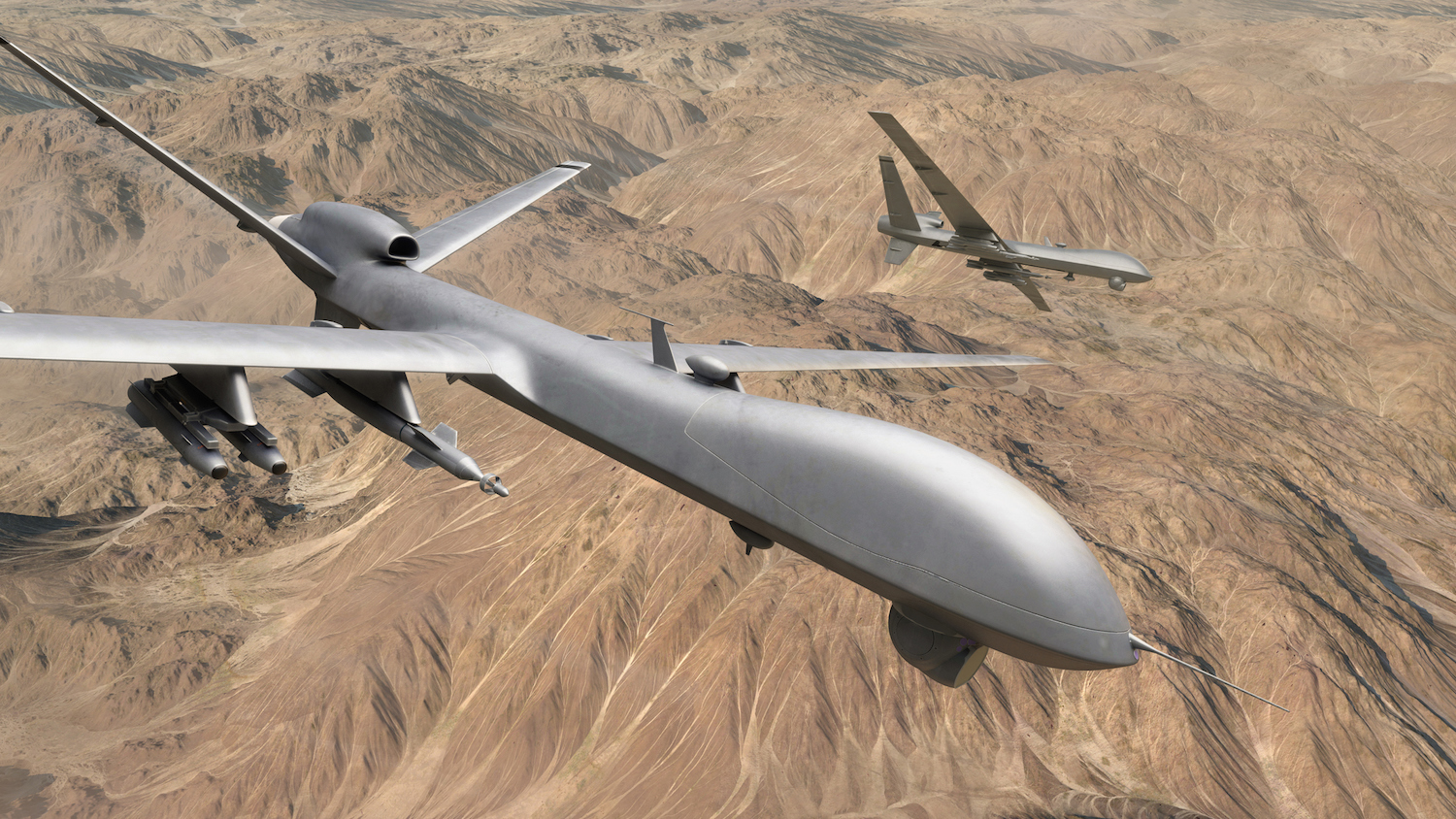 The drone president