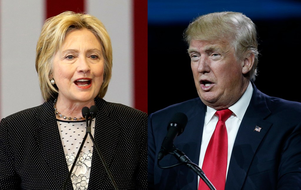 Clinton has slight edge on Trump in new national poll