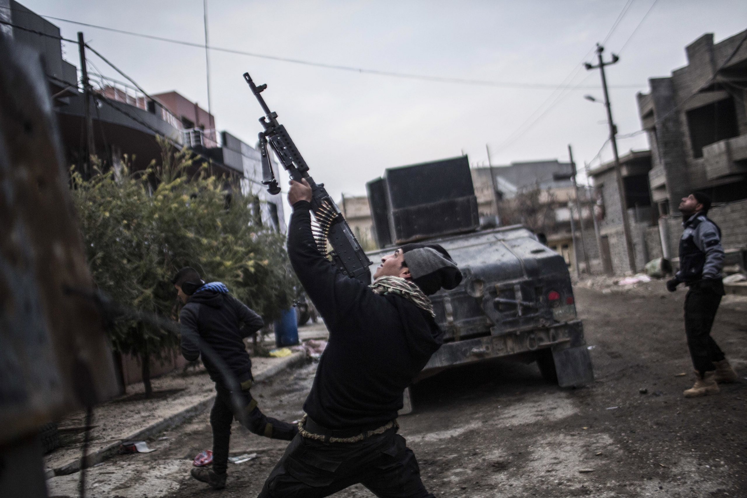 Nearly 100 Islamic State fighters killed in Mosul on Christmas