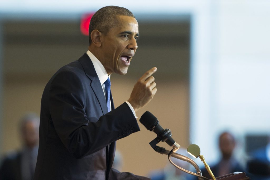 Obama again stands up for campus free speech