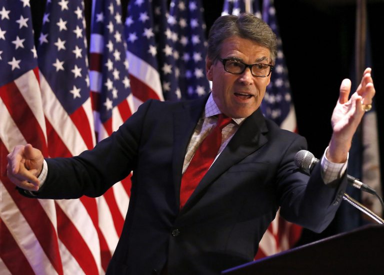 Republican presidential candidate, former Texas Gov. Rick Perry. (AP Photo/Jonathan Bachman)