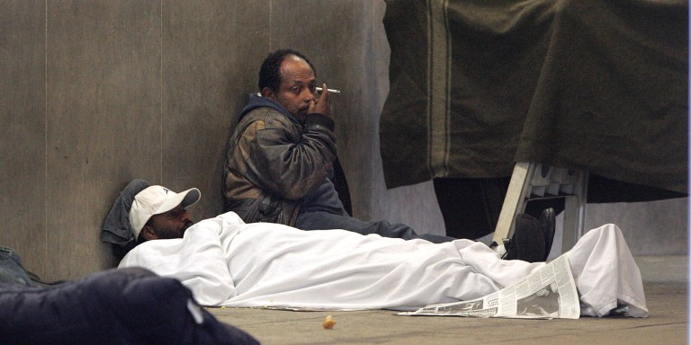 Homeless in D.C. staying at a Southeast shelter face numerous risks, according to a report from the inspector general. (Examiner file photo)