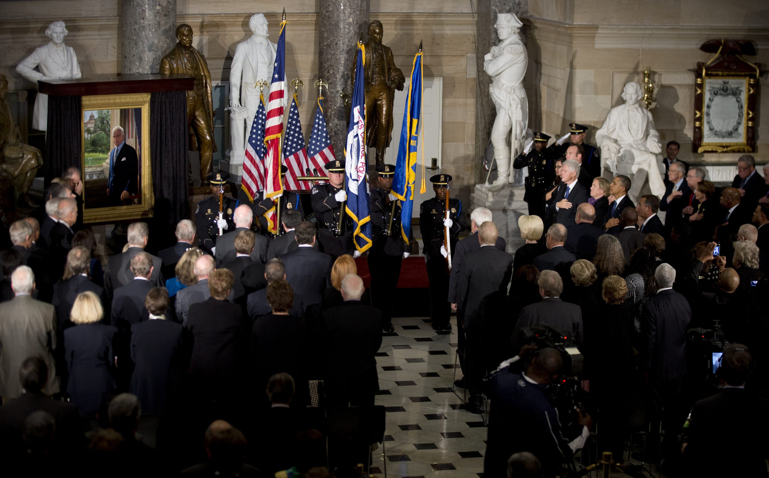 Obama praises former Speaker Tom Foley at memorial service