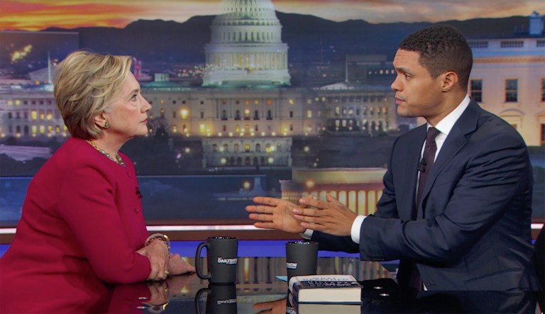 Hillary Clinton was asked about her presidential campaign team's involvement in the so-called 