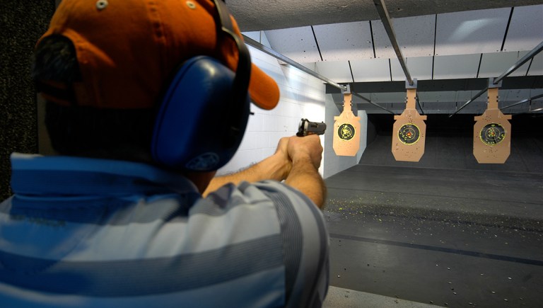 The gun industry's National Shooting Sports Foundation notes that protection is the top reason people own guns. NSSF photo