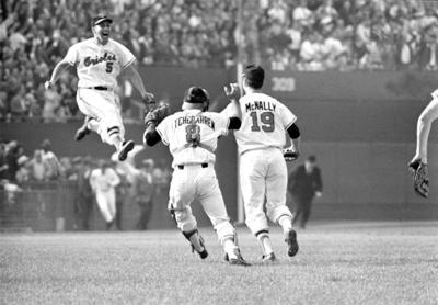 Bob Daugherty/AP
The Baltimore Orioles defeated the Dodgers in the World Series 45 years ago.