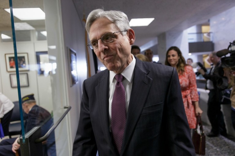 On the day of the bombing, Merrick Garland, who was working in the deputy attorney general's office in Washington D.C., 