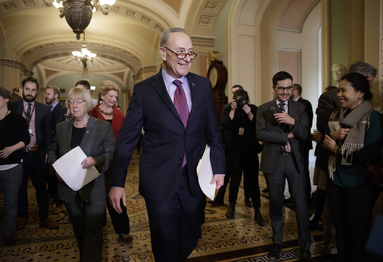 Schumer: Trump’s populist rhetoric belies his ‘hard-right agenda’