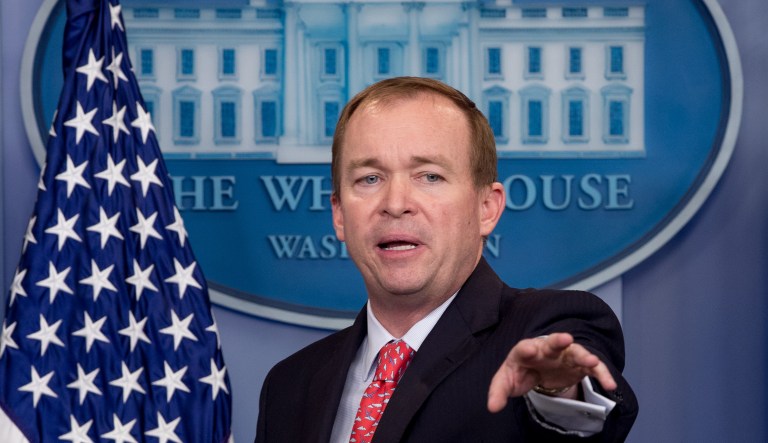 Budget Director Mick Mulvaney said Thursday that a Republican plan to repeal and replace Obamacare should pass the 