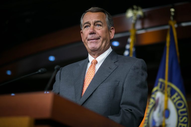 House Speaker John Boehner, R-OH, speaks at a press conference on Capitol Hill, Thursday, Sept. 10, 2015. (Graeme Jennings/Examiner)