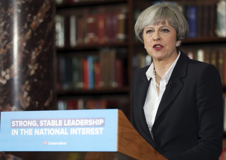 Britain's Prime Minister Theresa May may end up calling another election altogether. (Andrew Matthews/PA via AP)