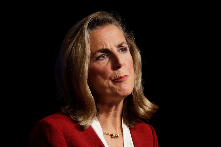 Democrat Katie McGinty cashed out of state government and into the subsidized renewable-energy companies whose agenda she had pushed when in office. (AP Photo/Matt Rourke)