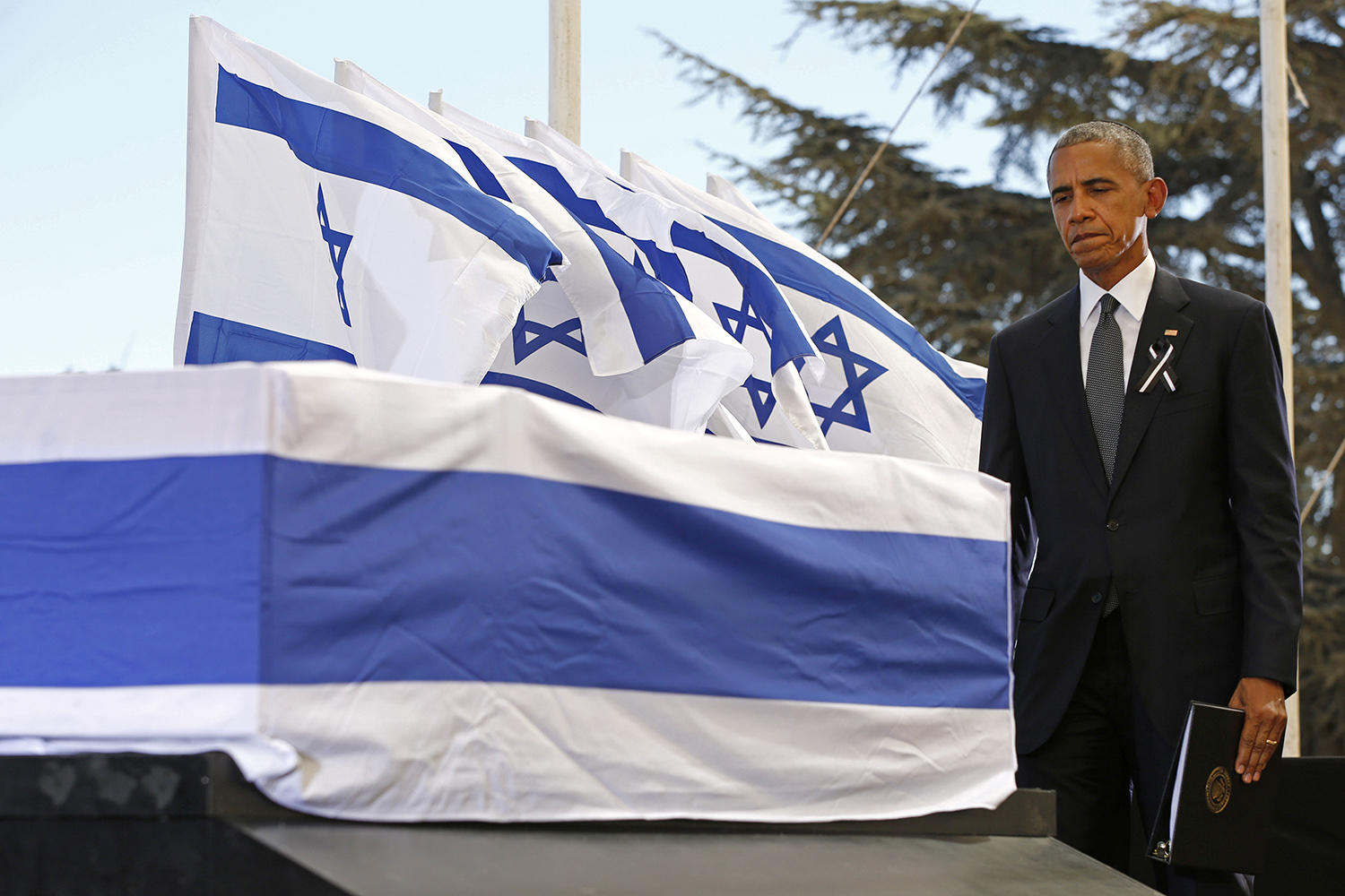 Obama at Peres funeral: ‘Let us make his work our own’