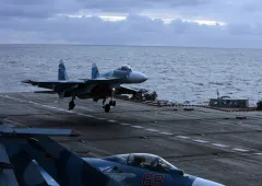 Another jet falls off Russian aircraft carrier