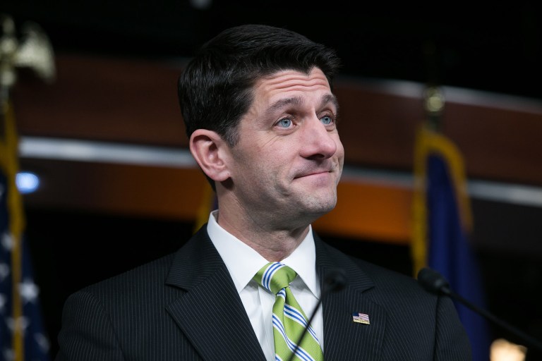 House Speaker Paul Ryan praised the Restoring Americans' Health Care Freedom Act, but that didn't end up reaching President Trump's desk. (Graeme Jennings/Examiner)