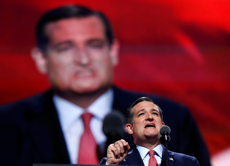 Sens. Ted Cruz and Bernie Sanders debated the future of Obamacare Tuesday night. (AP Photo/Carolyn Kaster, File)