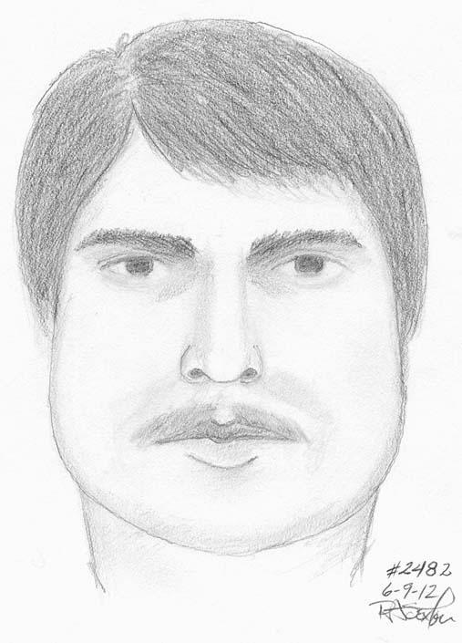 Fairfax police release sketch of murder suspect in Reston slaying