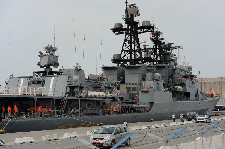 A Russian defense official said the ministry is submitting plans to turn its temporary naval base in Tartus, Syria, into a permanent one, according to reports. (AP Photo/Pavlos Vrionides)