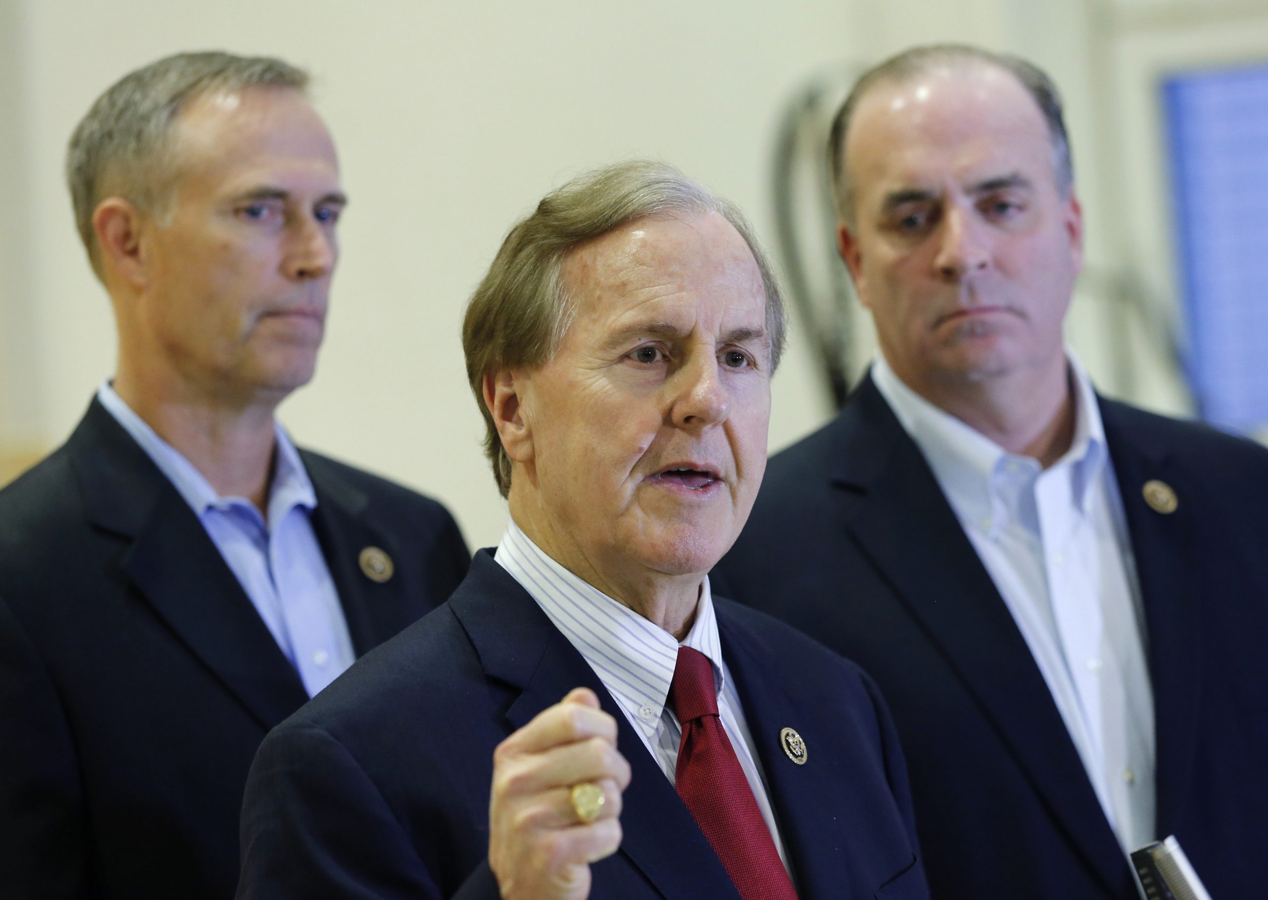 Rep. Robert Pittenger told ‘help us impeach’ Trump or you will ‘go with him’ during raucous town hall