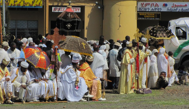 Next week, Eritreans will celebrate the holiday of Meskel, commemorating the finding of the True Cross. The head of the Eritrean Orthodox Church, however, will celebrate this holiday as he has for the past 10 years - under house arrest. (Reinhard Dietrich/Wikimedia Commons)