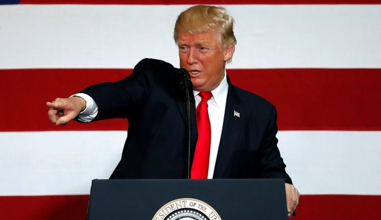 National Economic Council director Gary Cohn was noticeably absent from a long list of 