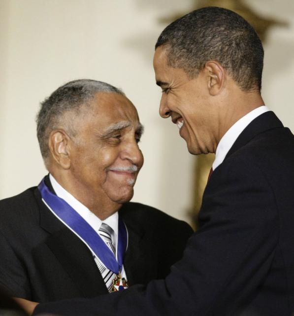  Obama awarded Lowery the Presidential Medal of Freedom in 2009 / AP 