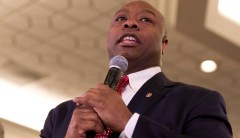 Tim Scott denies need for investigation into Trump harassment allegations