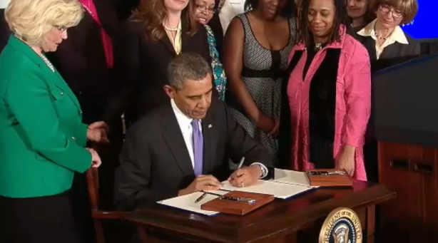 VIDEO: Obama takes executive action on equal pay