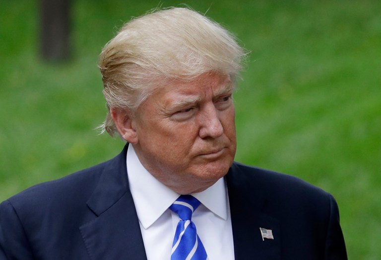 President-elect Trump will likely visit the Smithsonian Museum of African American History and Culture in Washington, D.C., to celebrate Martin Luther King Day, according to a report Saturday. (AP Photo/John Locher)