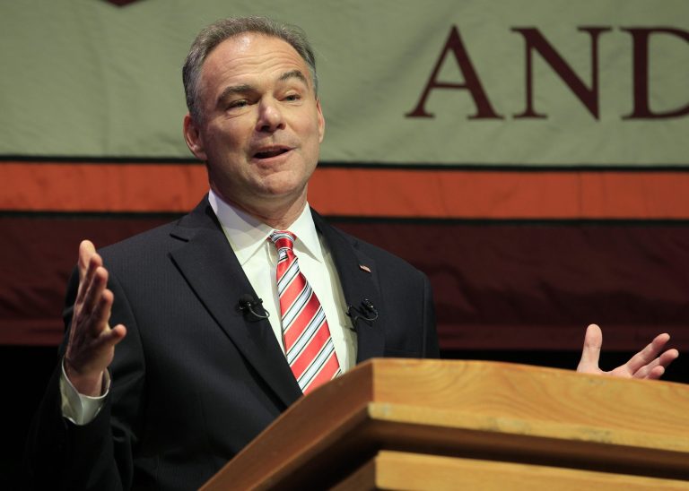 Virginia Senate candidate Tim Kaine (AP photo)