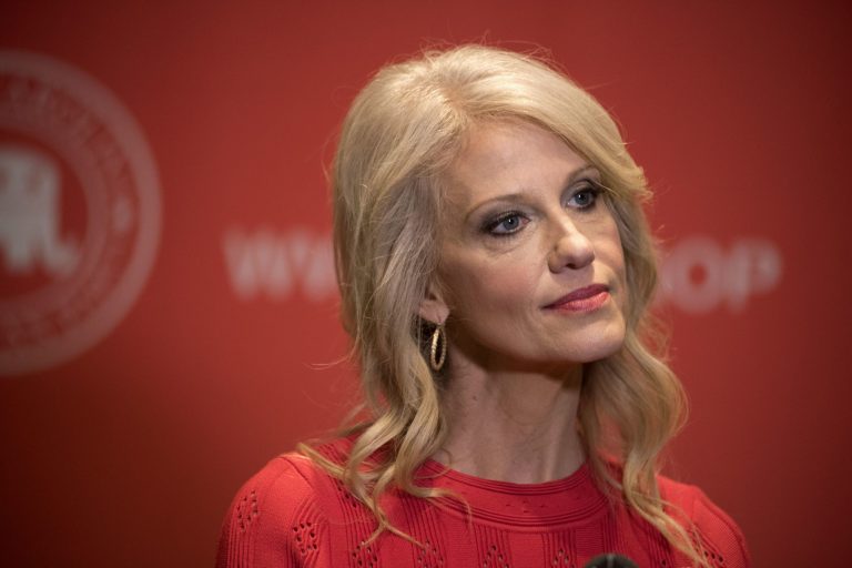 Conway's remarks came amid a larger conversation about a politically motivated assassination attempt this week, which left Rep. Steve Scalise, R-La., and lobbyist Matt Mika in critical condition. (AP Photo/Mike Spencer)