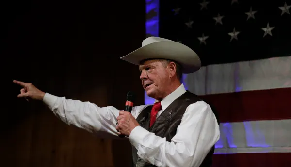 Inside Roy Moore’s last campaign rally: Rebellion against globalists is obedience to God