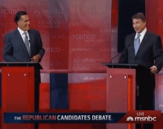 Perry Hits Romney on Jobs, Immigration