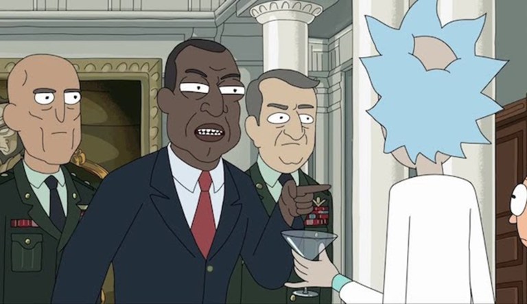 The adult cartoon show 
