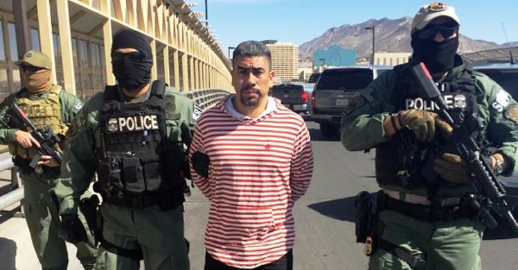 Eduardo Maquitico-Guerrero, 40, was turned over to Mexican authorities May 4 at the international boundary on top of El Paso's Stanton International Bridge. He was one of thousands of illegals held in federal jails. ICE Photo