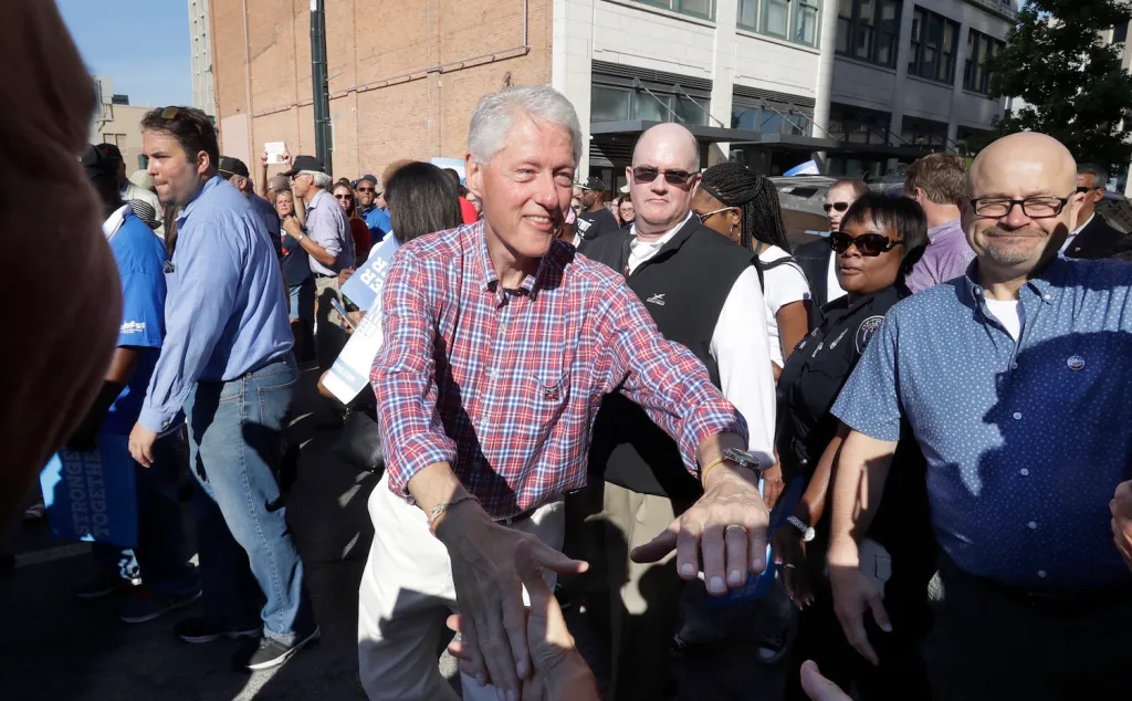 Bill Clinton defends family foundation