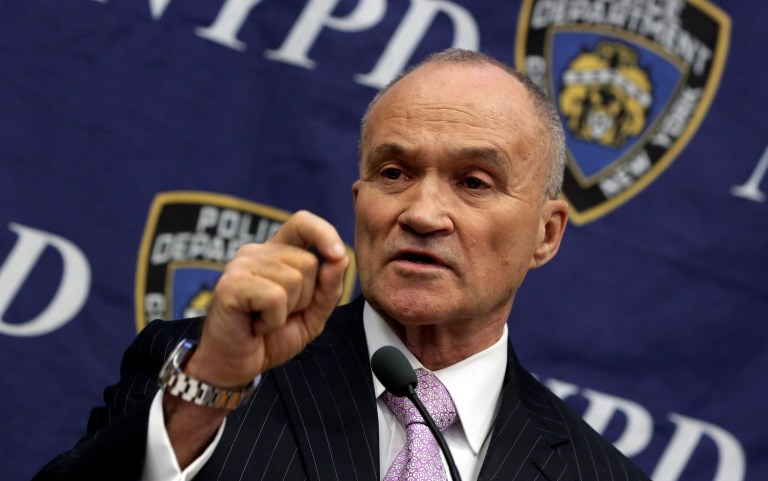Former NYPD Chief Ray Kelly said he supported Trump's proposals to increase vetting of immigrants who want to come to the United States. (AP Photo/Richard Drew)