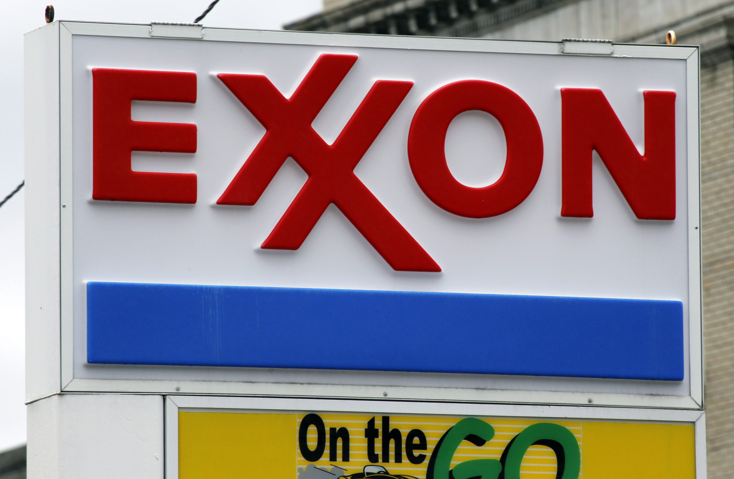 Exxon takes a credit hit amid low oil prices